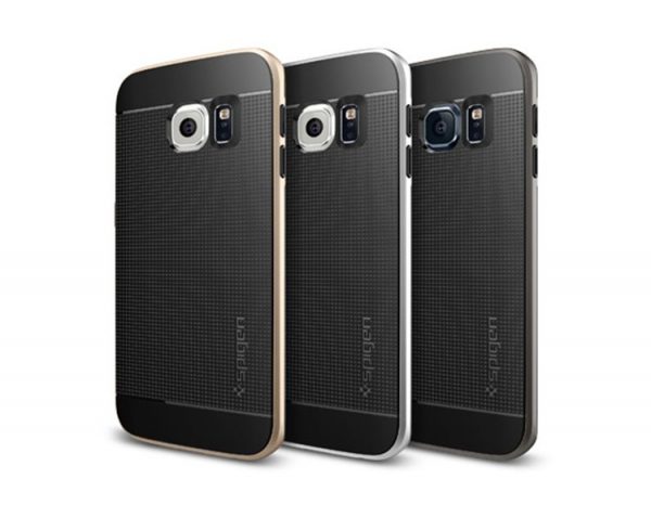 Ốp lưng Samsung Galaxy S6 Edge Spigen Neo Hybrid Carbon chính hãng